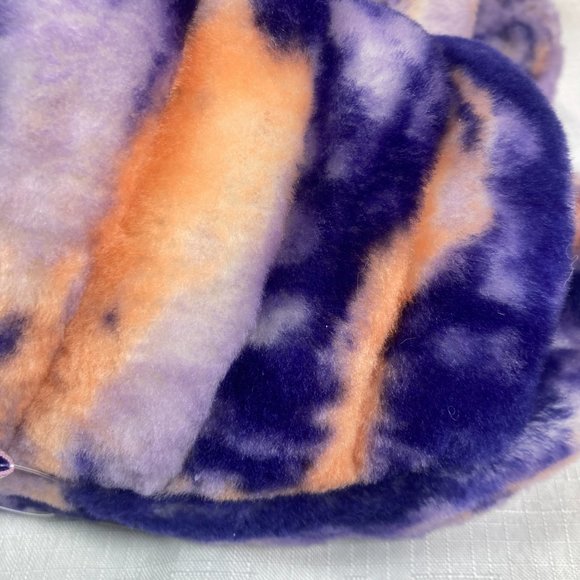 NEW! UGG Fluff Yeah Marbled Sheepskin Slides/Slippers, Size 9 - Picture 6 of 9